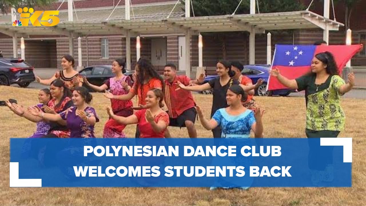 Tautua Pasifika Club greets students at Mount Tahoma High School as they return from summer break