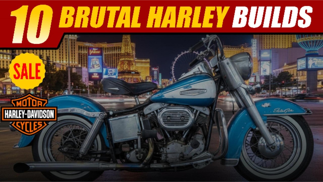 10 доступных мотоциклов Harley-Davidson с невероятно брутальным звучанием!
