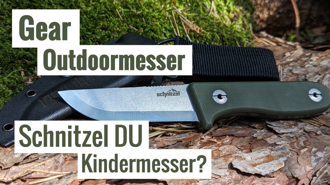 GEAR | Schnitzel DU | Outdoor und Schnitzmesser mit Scandi-Schliff | Review