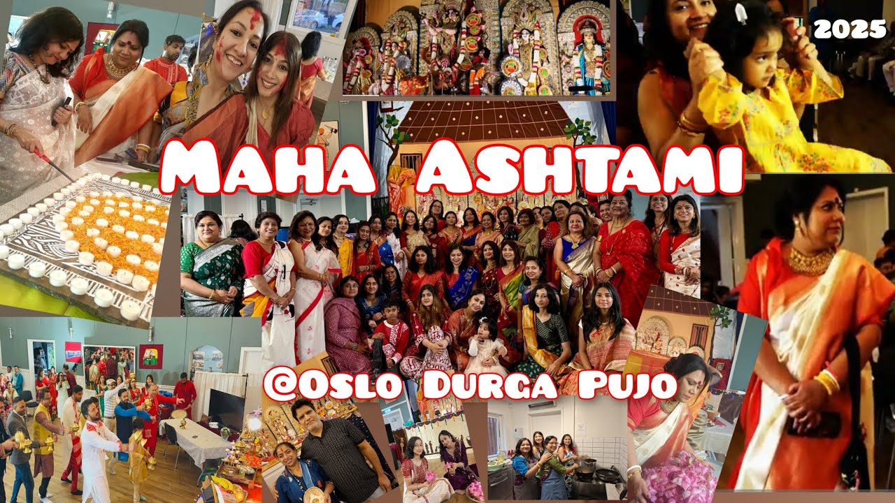 Oslo Durga Pujo 2025..Maha Ashtami Celebration Next Year VEnue Bara LenaParega #durgapuja #kolkata