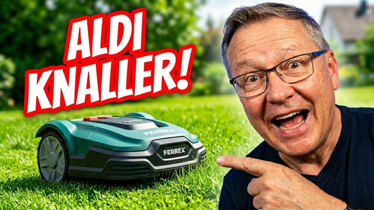 ALDI SÜD FERREX Mähroboter - Mein aufregender Testbericht!