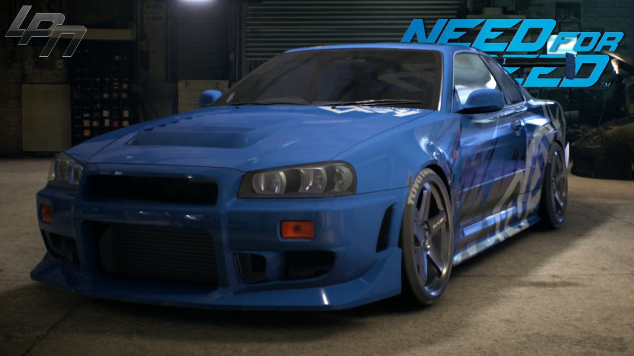 NEED FOR SPEED (2015) - NISSAN SKYLINE GT-R R34 GAMEPLAY (TUNING, COP CHASE, DRIFTING, RACES)