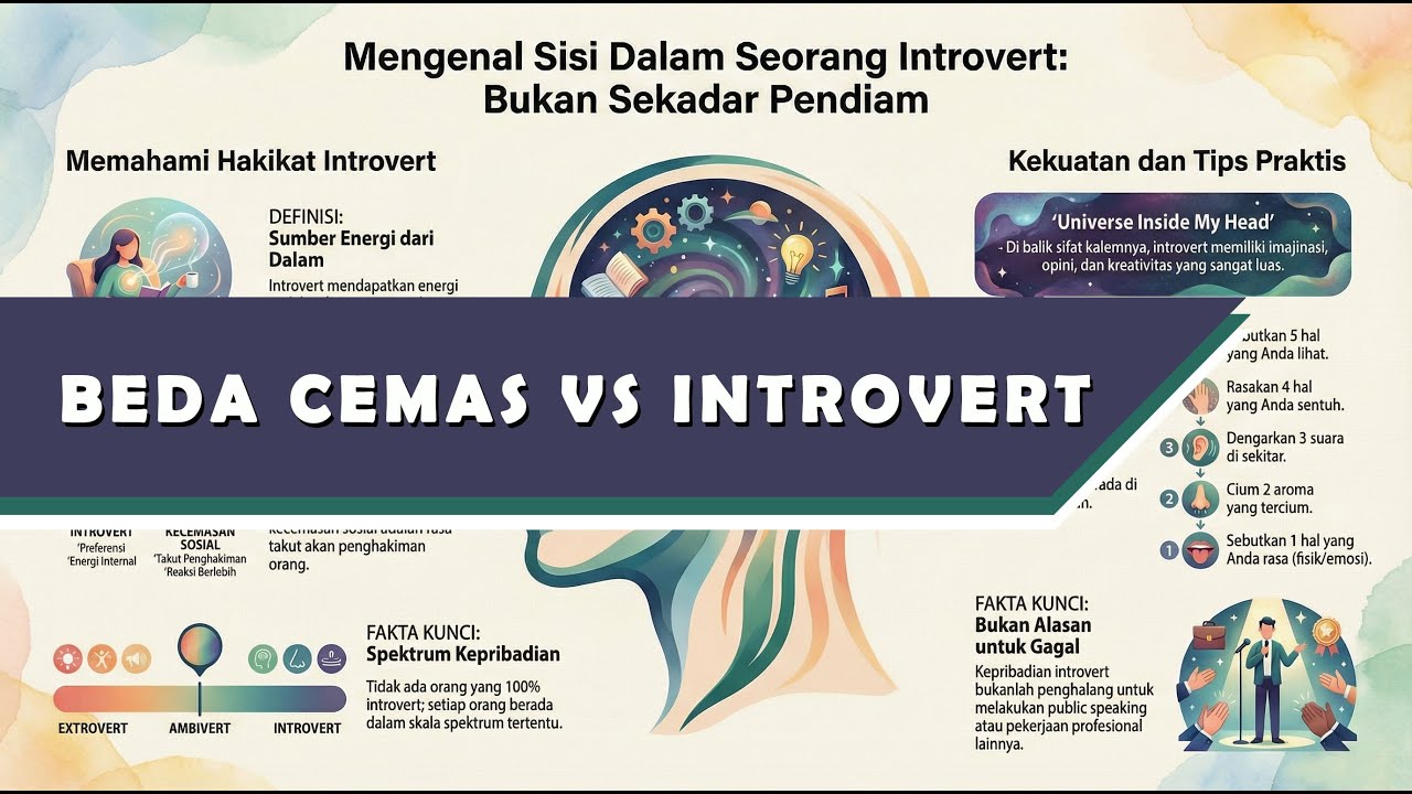 Sering Dianggap Aneh? Ternyata Ini Bedanya Introvert vs Social Anxiety!