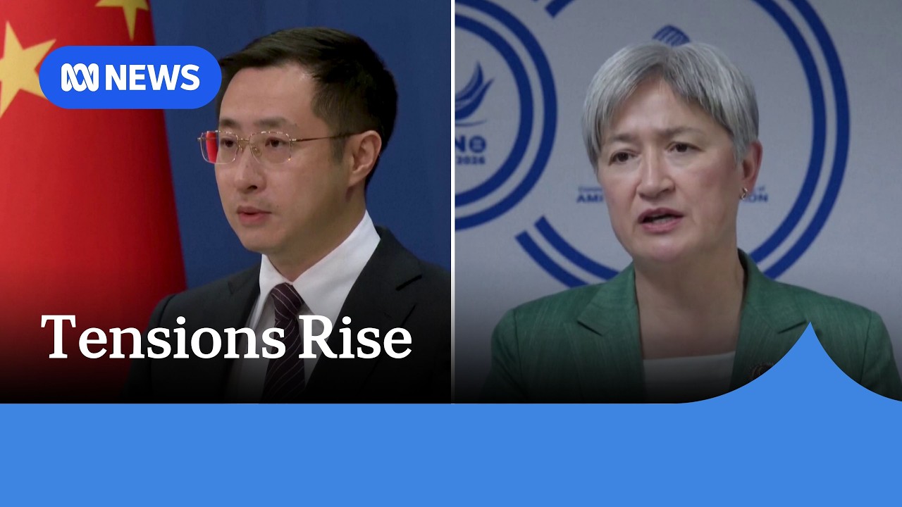 China and Australia trade barbs over South China Sea incident | ABC NEWS