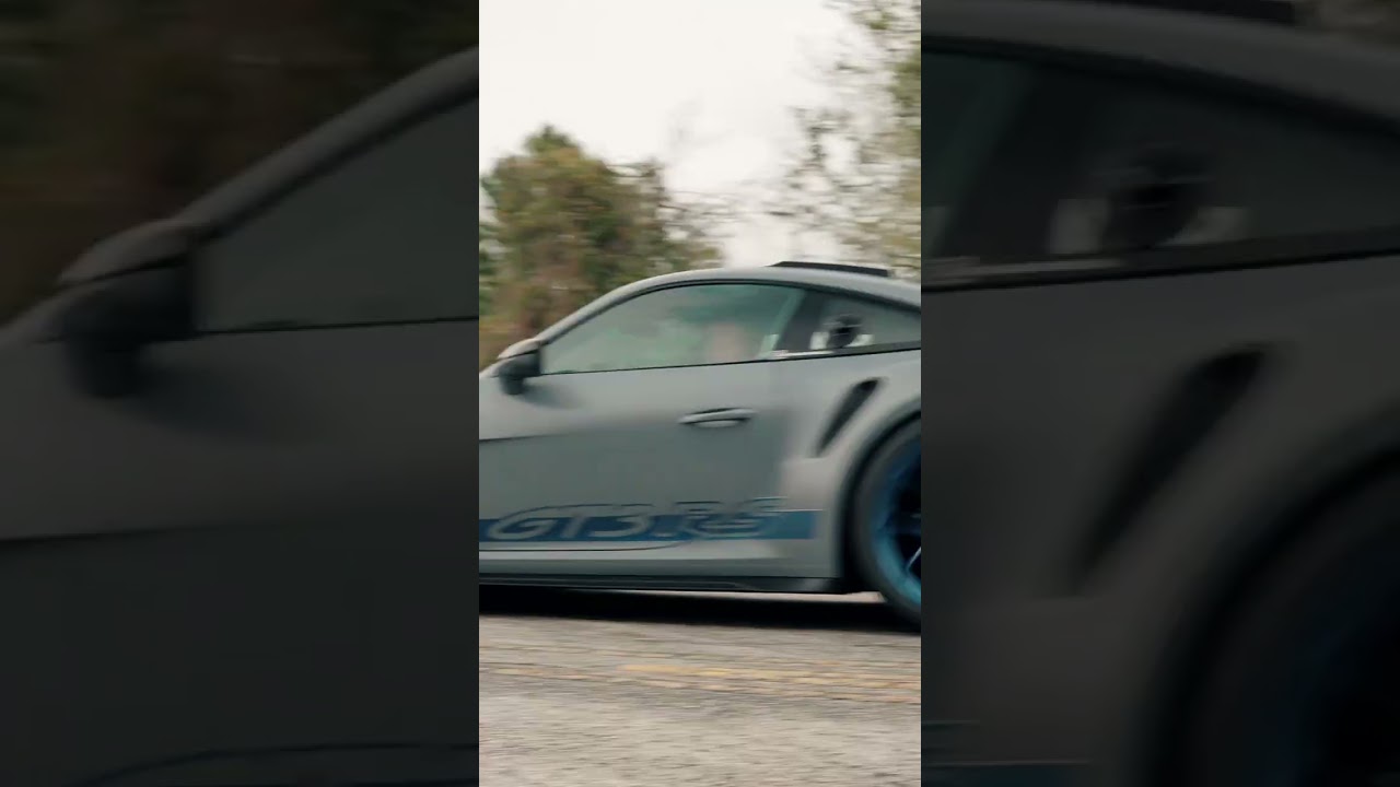 Porsche 992 Weissach GT3RS Stock flyby! 