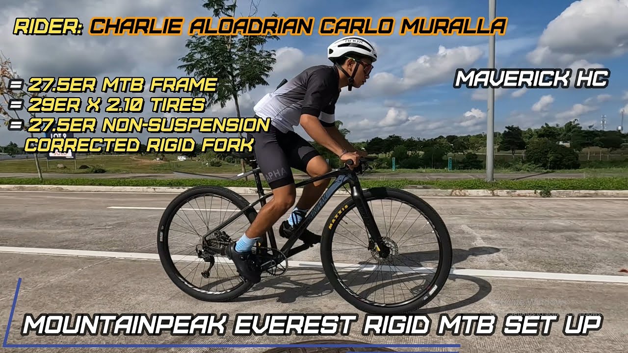 29 X 2.10 Tires sa 27.5 MOUNTAINPEAK EVEREST & RGF 627 ni Adrian Carlo Muralla