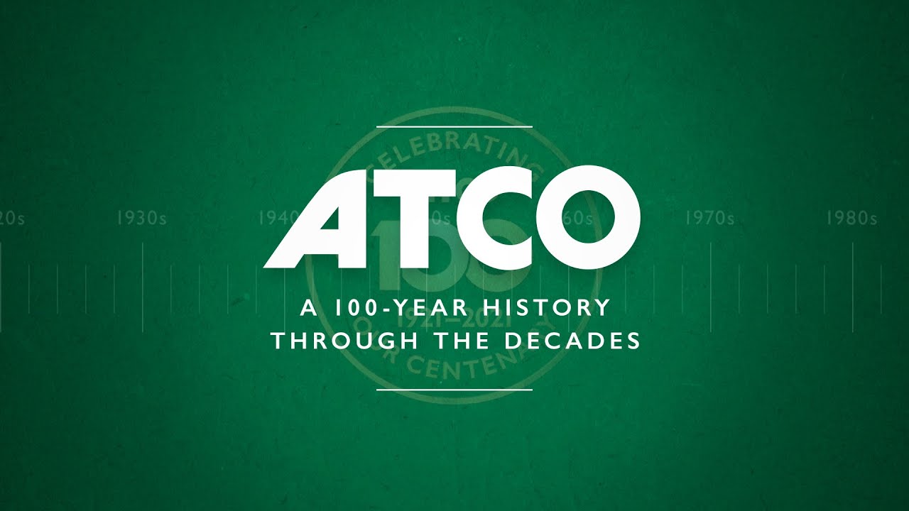 ATCO centenary - 100 year history through the decades