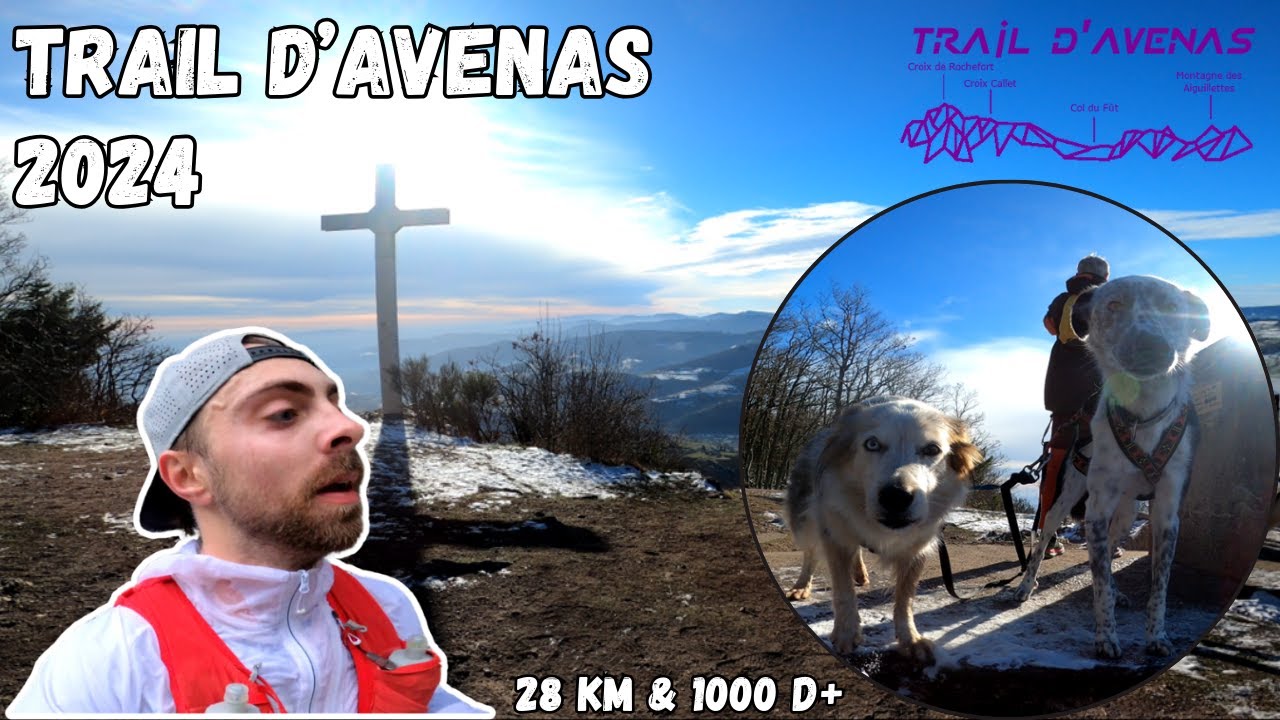 #34. Trail d'Avenas 2024 - 28 Km & 1000 D+ - Une reprise enneigée pour un bonhomme encrassé!