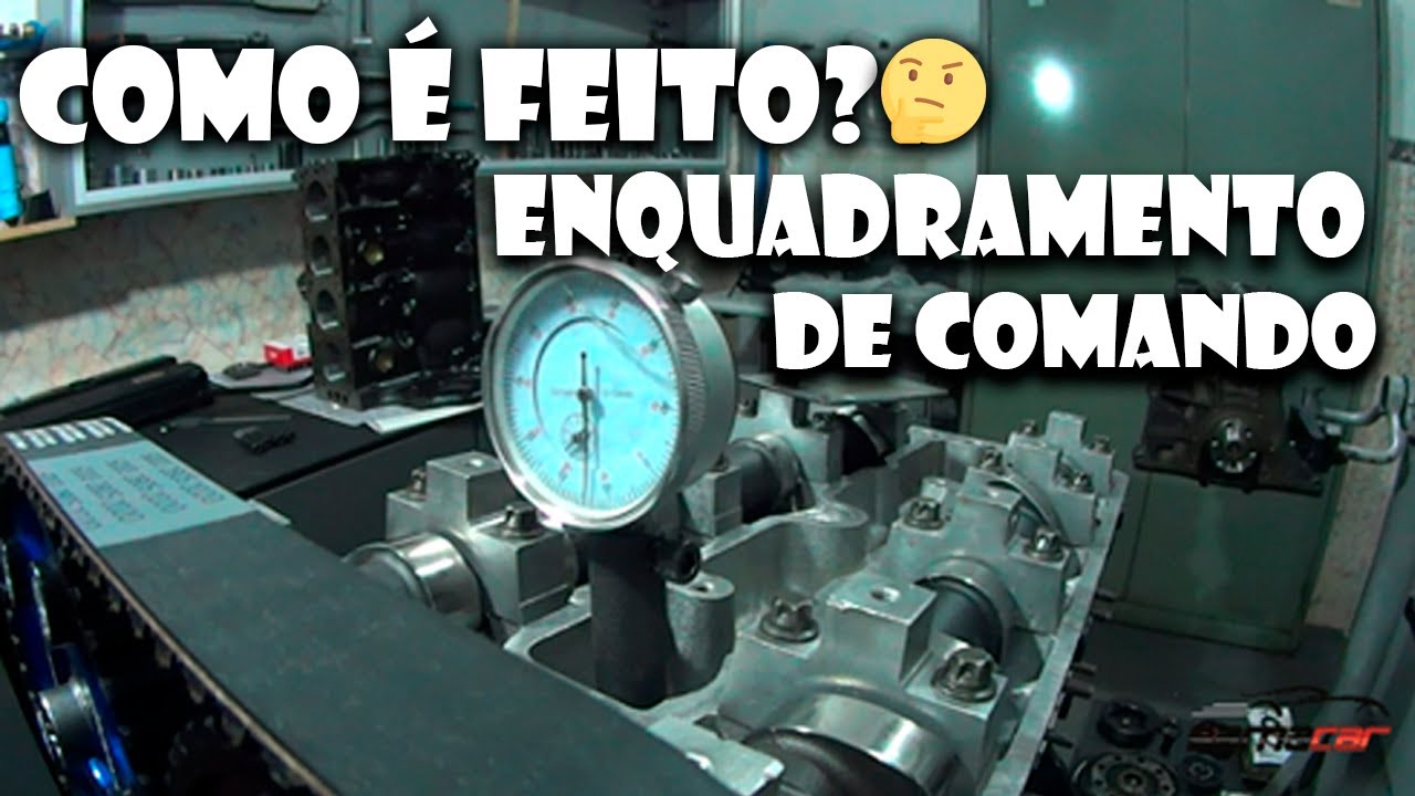 COMO É FEITO O ENQUADRAMENTO DO COMANDO? FINALIZAMOS O MOTOR DA CHEVROCAR