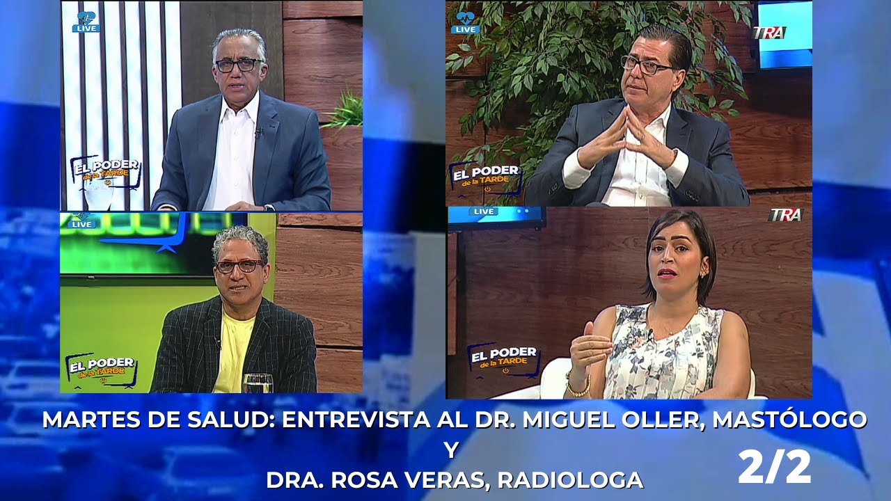 Martes de Salud: Entrevista al Dr. Miguel Oller, Mast&oacute;logo y Dra. Rosa Veras, Radiologa 2/2