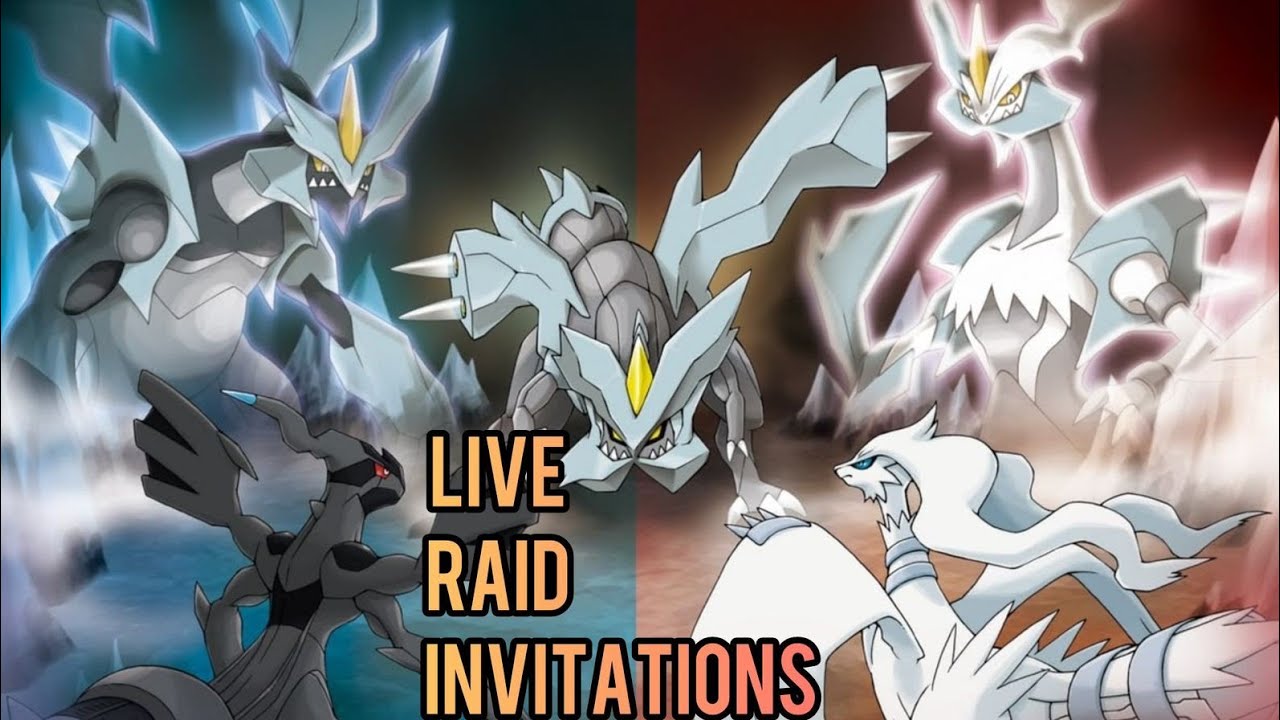 Early Access to the White and Black kyurem Raids#pokemongo#pokemon#live