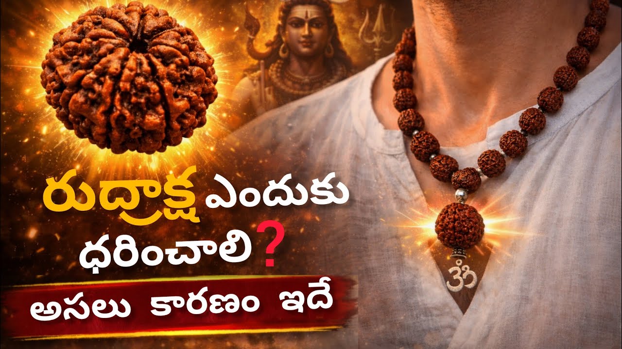 రుద్రాక్ష ఎందుకు ధరించాలి? అసలు కారణం ఇదే