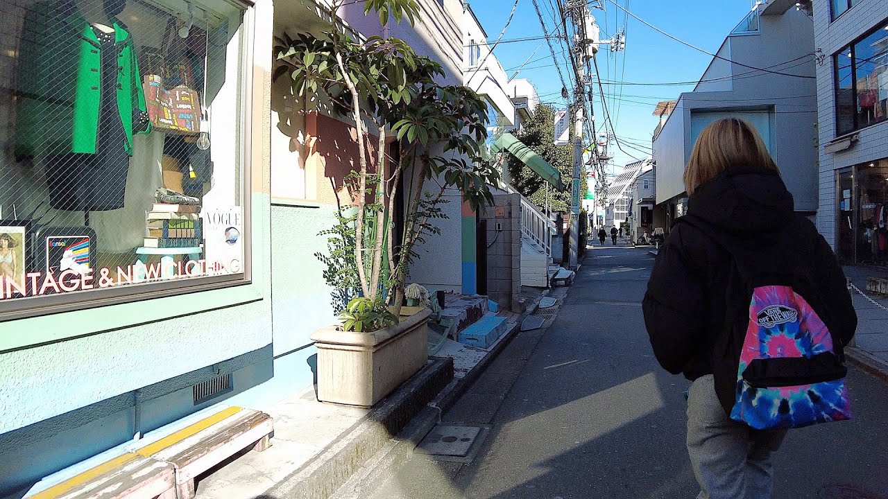 神宮前4丁目の街並み 東京都渋谷区 : Tokyo cityscape