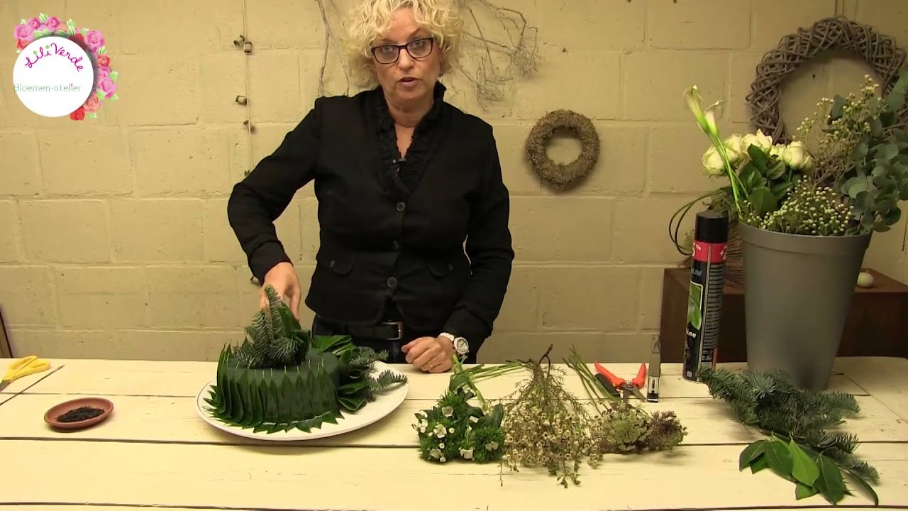 Hoe maak je een kerststuk?