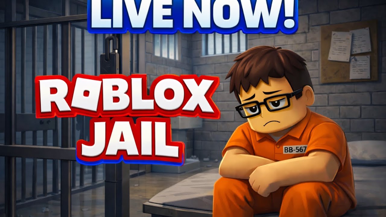 I'M IN ROBLOX JAIL!!! PLS HELP