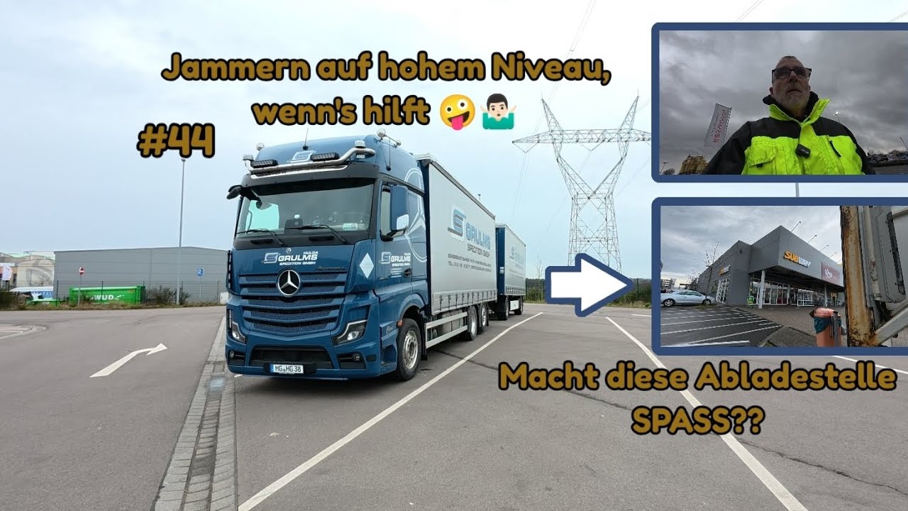#44 Respekt den Trucker Rentnern, die ohne Handy ins Ausland fuhren...#fahreralltag