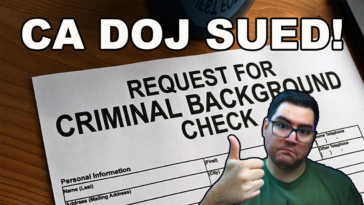 CALIFORNIA BACKGROUND CHECK LAWSUIT!!! Campos v. Becerra