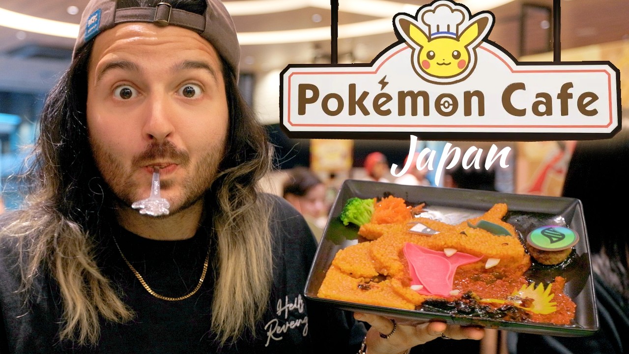 I ordered the most expensive meals at the Pokemon Cafe in Japan