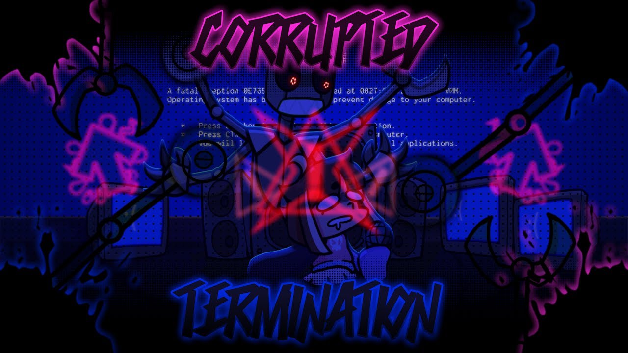 TERMINATION - CLEAR - Difficulty: VERY HARD - Friday Night Funkin: QT Mod Corrupted Inhuman Edition