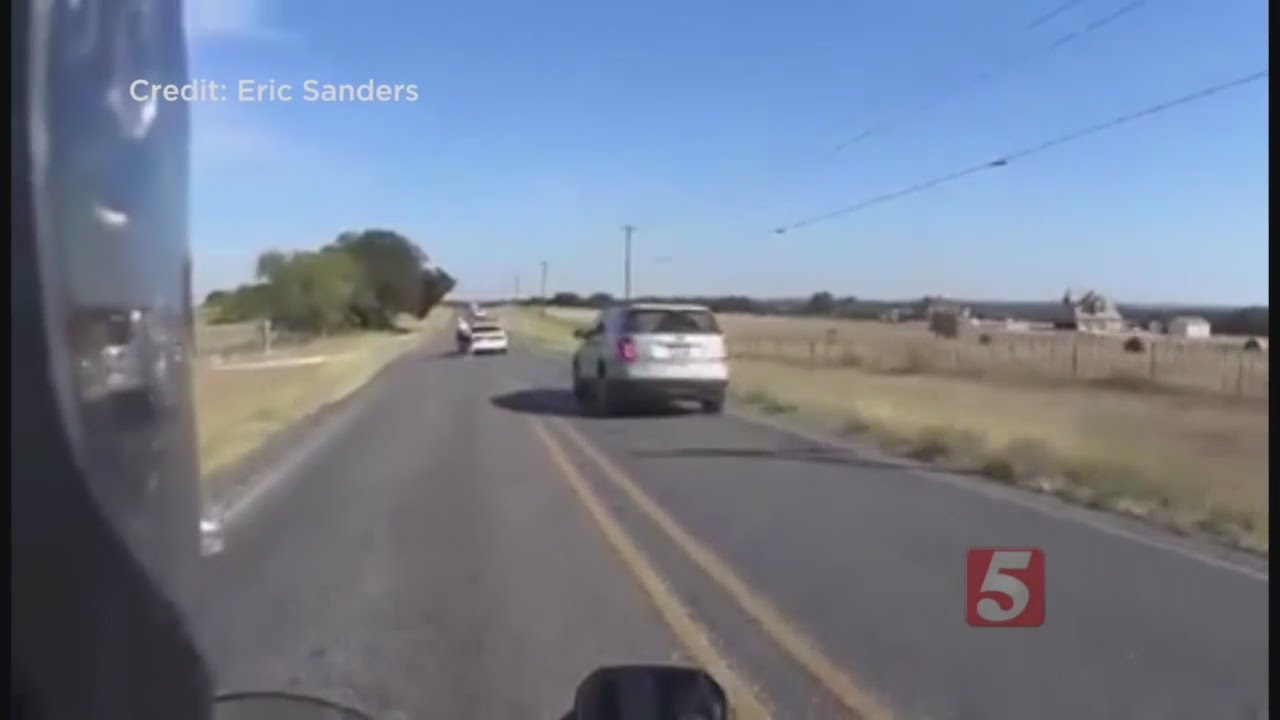 Motorcycle Crash Caught On Camera