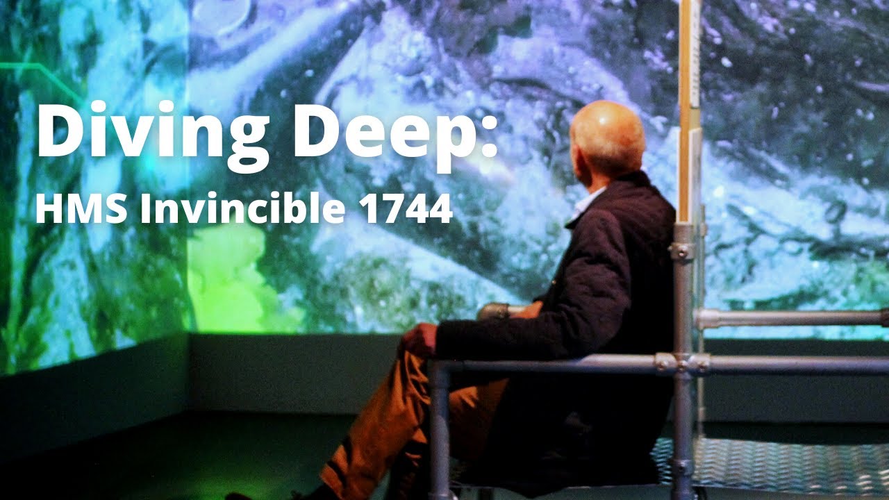 Diving Deep HMS Invincible 1744 at The Historic Dockyard Chatham