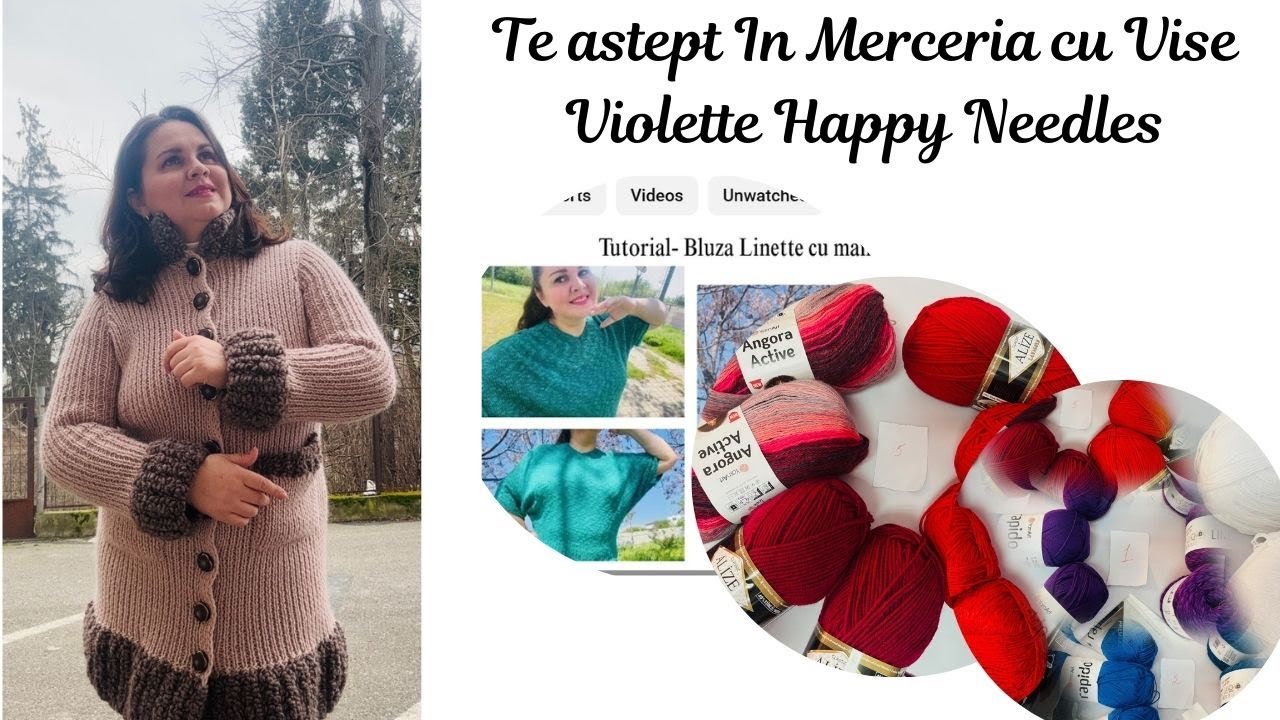 Merceria Violette Happy Needles- fuste , cadouri si oferte