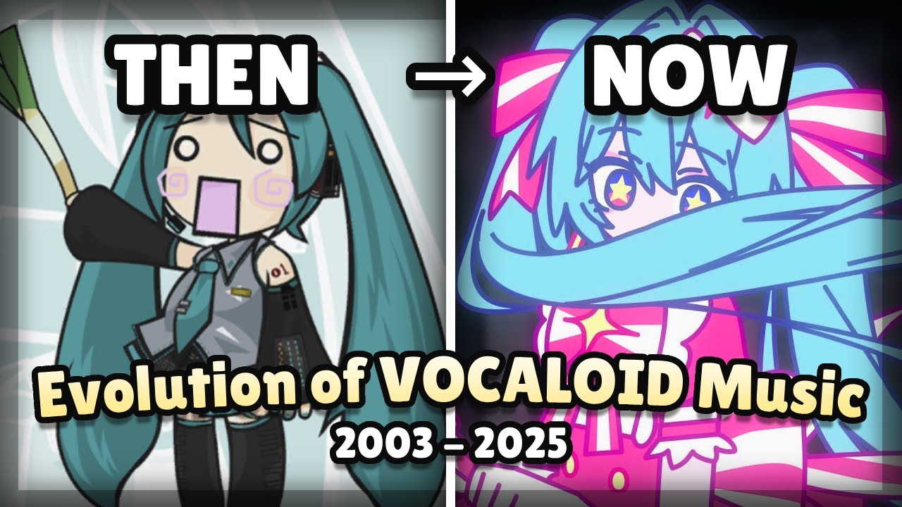 Evolution of VOCALOID Music (2003-2025)