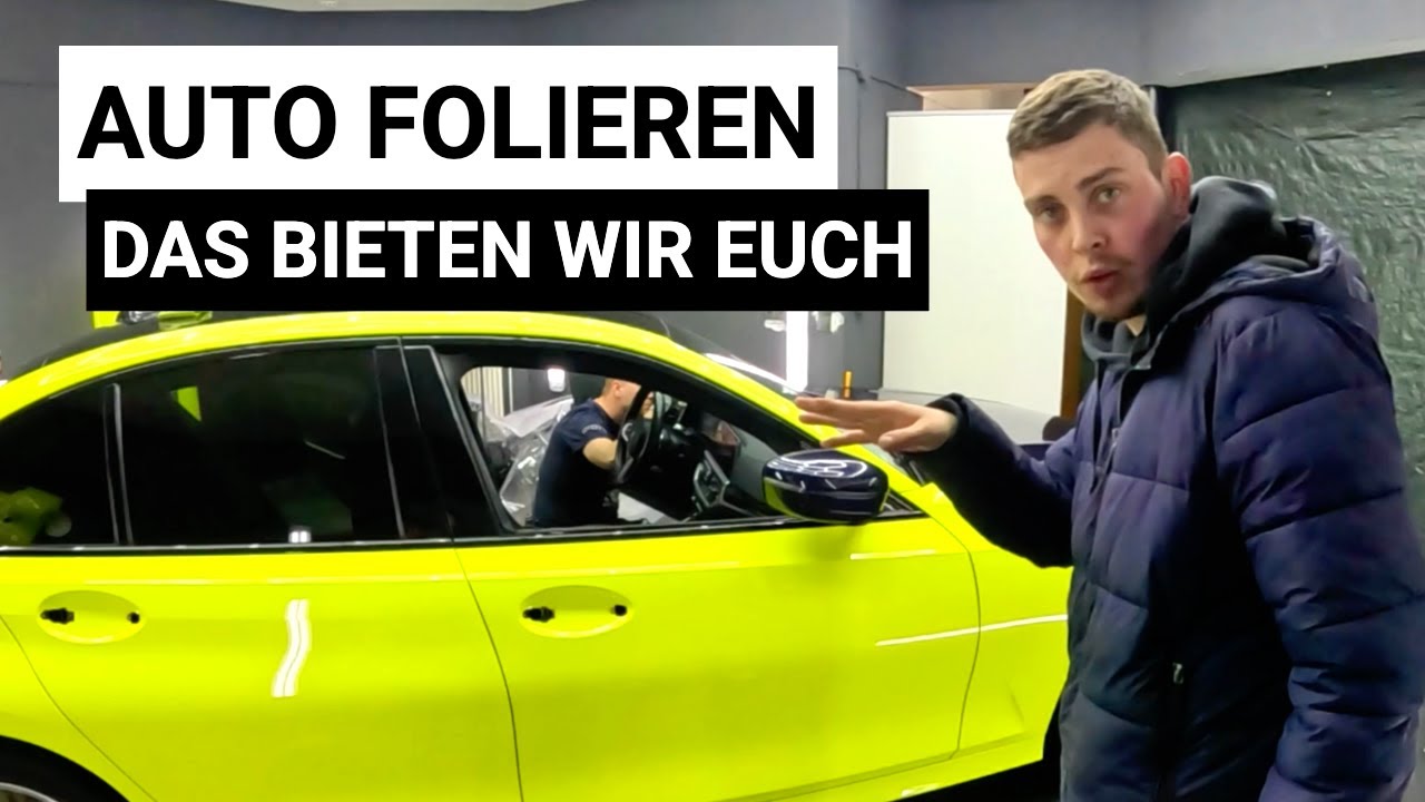 Auto folieren lassen? Bei uns kein Problem!