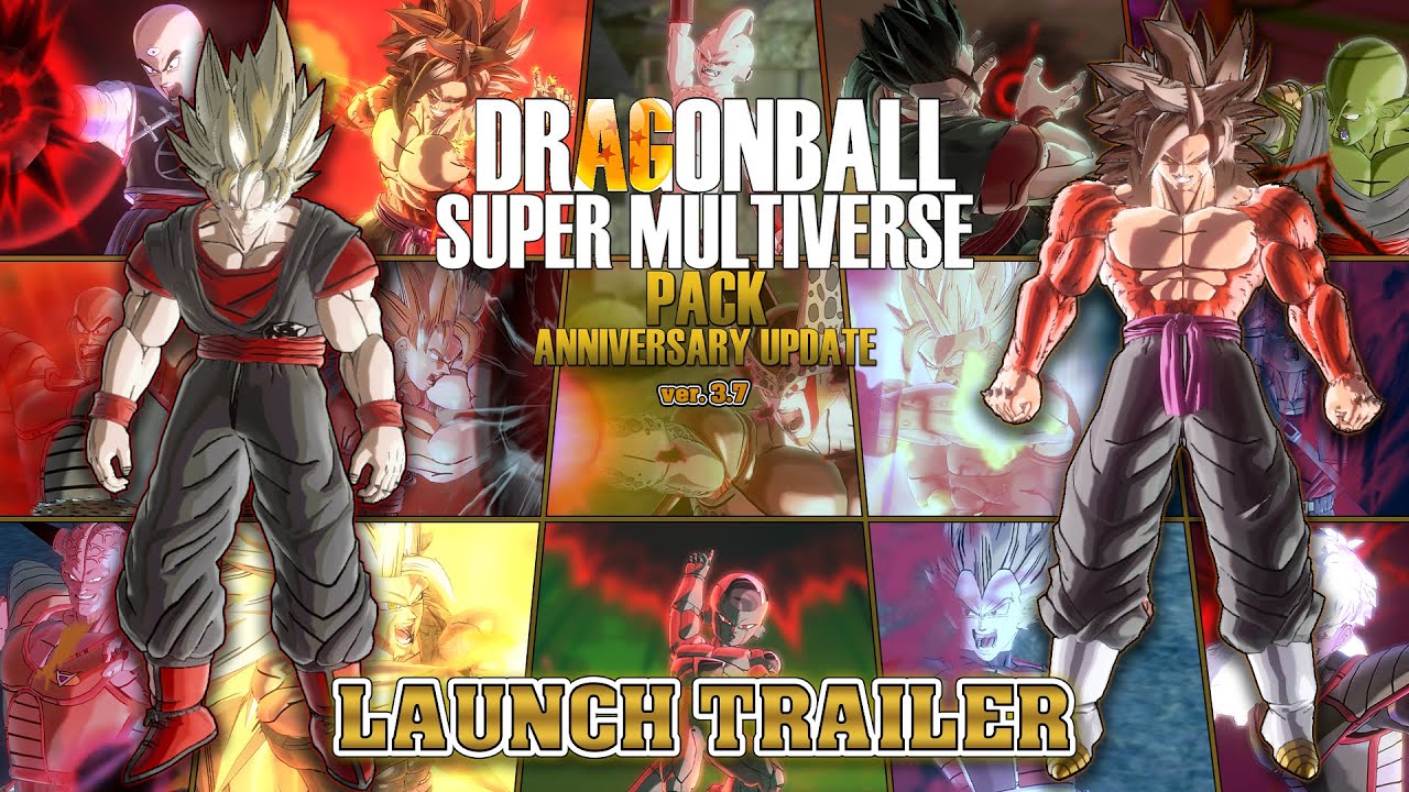 THE MULTIVERSAL TOURNAMENT CONTINUES - DRAGON BALL XENOVERSE 2 SUPER MULTIVERSE PACK 3.7 DLC TRAILER