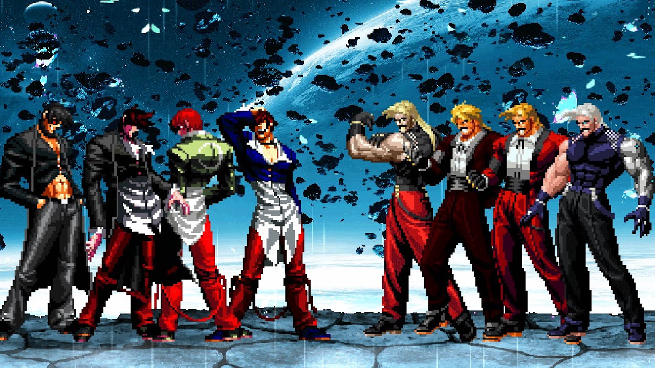KOF MUGEN | Iori Yagami Fen Team vs Hunter Team