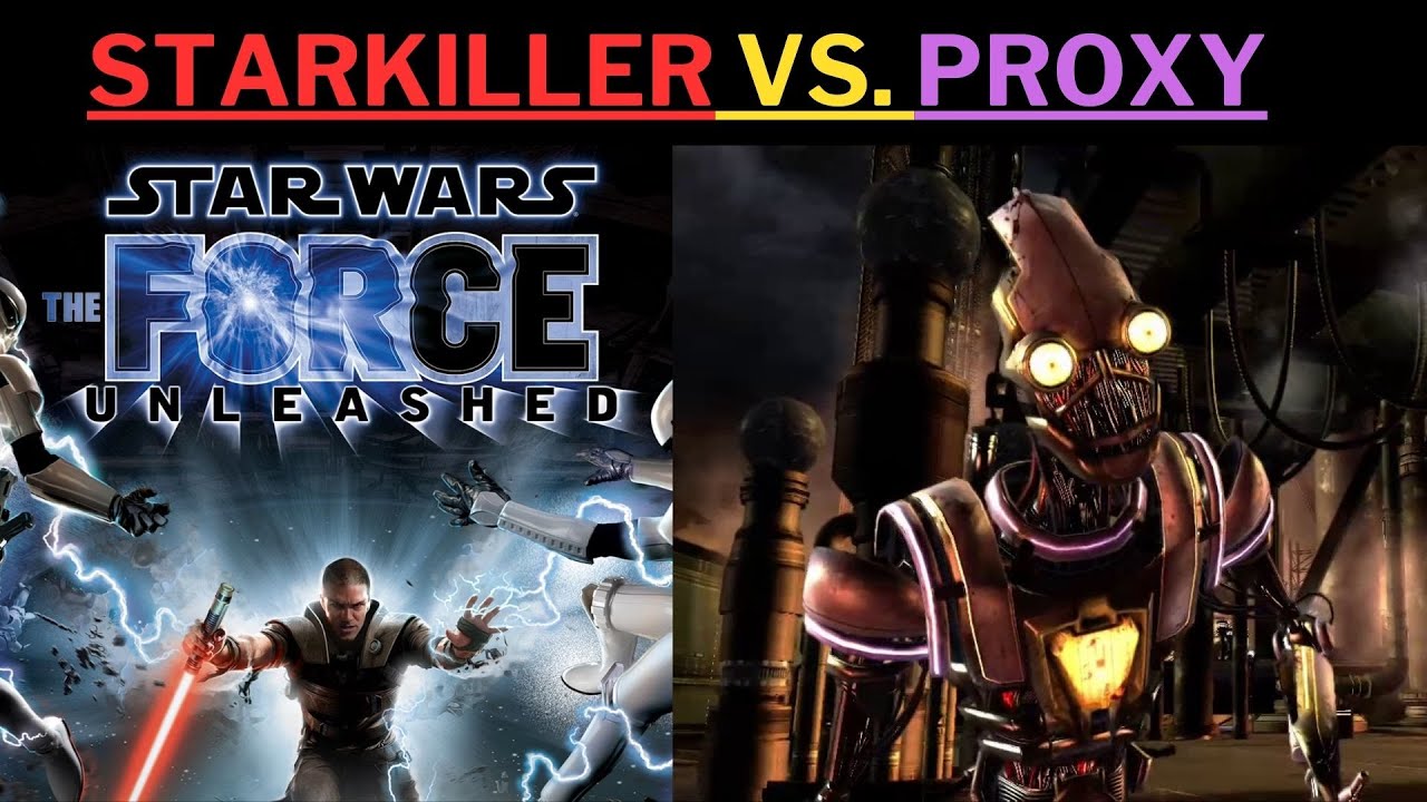 Star Wars&trade; The Force Unleashed - Starkiller vs. Proxy (Raxus Prime)