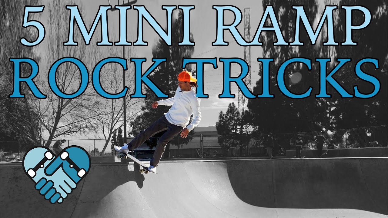 Skateboarding Lessons: Rock out, Fakie Rock, Half Cab Rock, Nollie Rock, Rock Roll in, How to Bail🛹