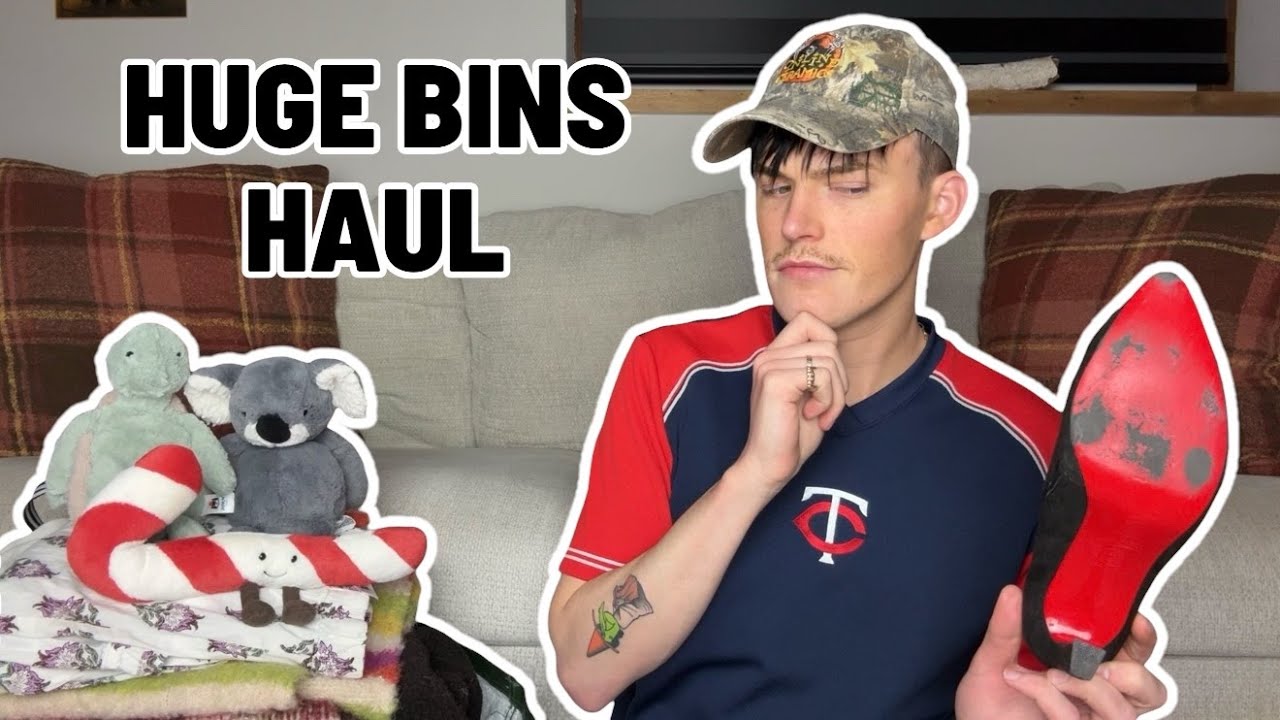 HUGE Goowdwill Bins Haul to Resell on Poshmark, Depop & eBay! Shoes, Jackets, Denim + More!