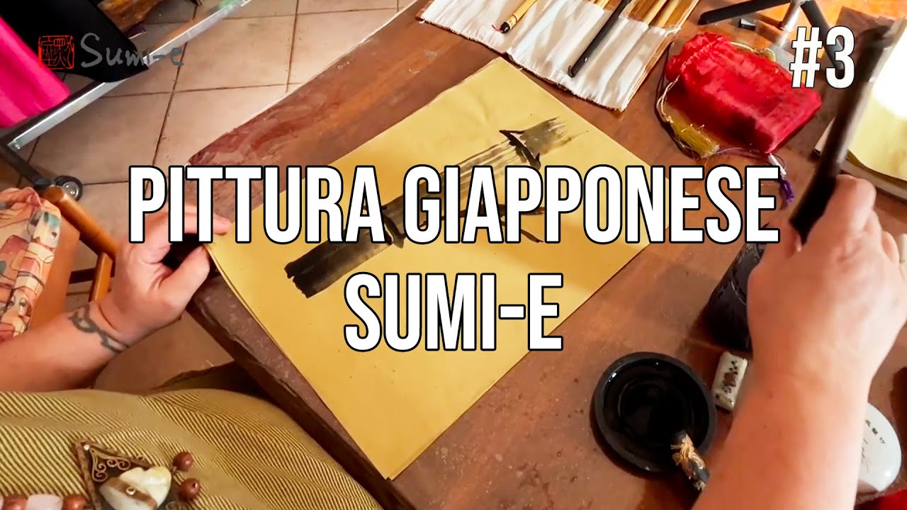Alla scoperta della Pittura Giapponese Sumi-e con la Maestra Elisabetta De Angelis