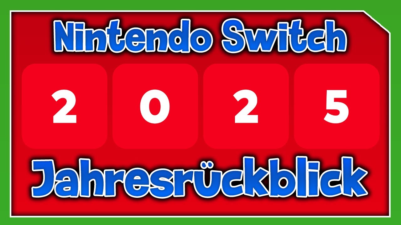 Mein Switch-Jahresrückblick für 2025! | Grüner Veero