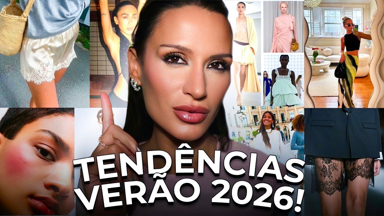 AS 30 TEND&Ecirc;NCIAS DE MODA QUE V&Atilde;O DOMINAR O VER&Atilde;O 2026 &mdash; E MUDAR TUDO! 