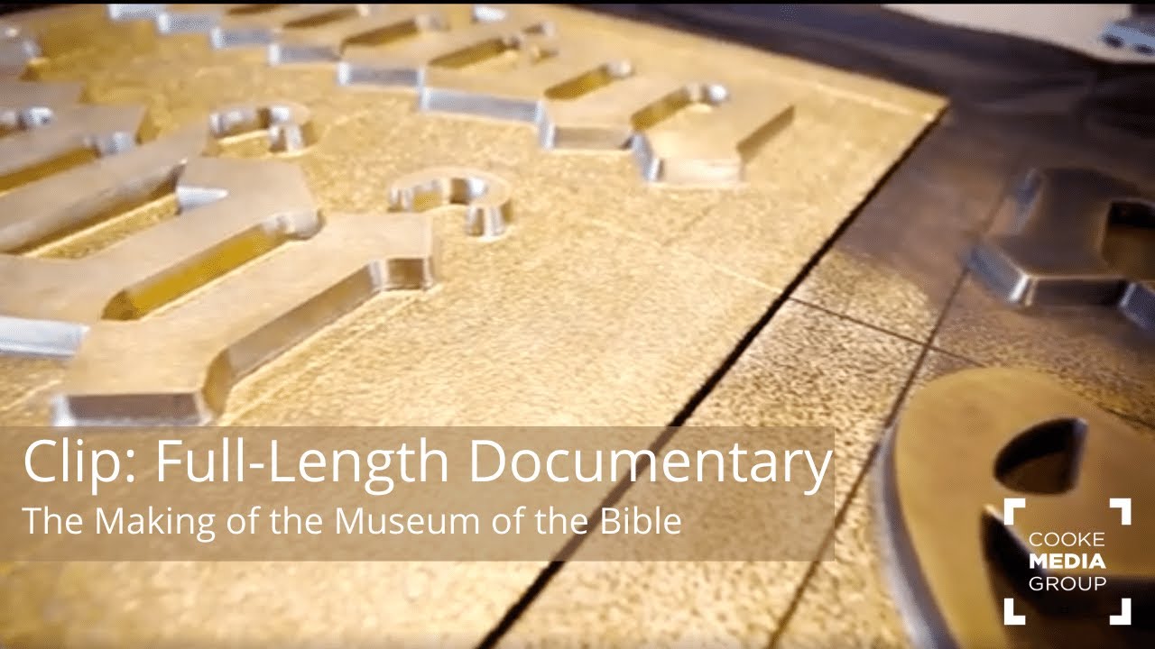Video Clip - The Making of the Museum of the Bible's Gutenberg Gates
