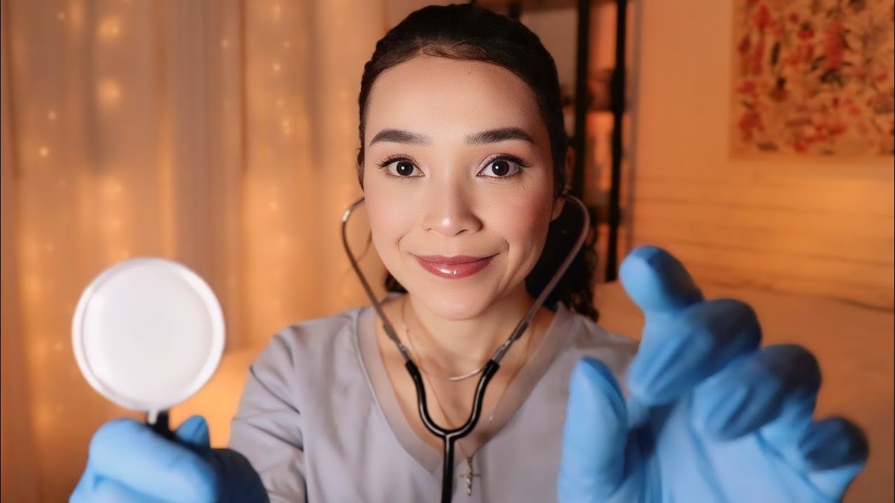 ASMR EXAME ADMISSIONAL 🩺👩🏻‍⚕️