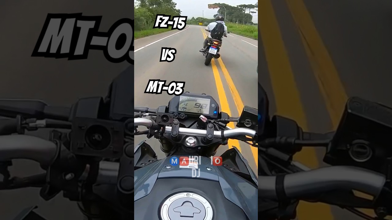 FZ-15 CONTRA MT-03 / VIXE 😦 #shorts #fz15 #mt03
