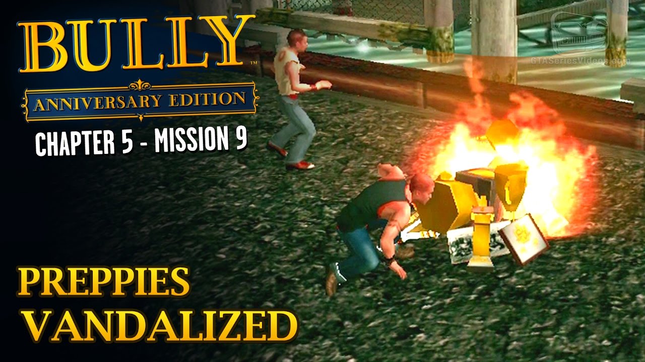 Bully: Anniversary Edition - Mission #61 - Preppies Vandalized