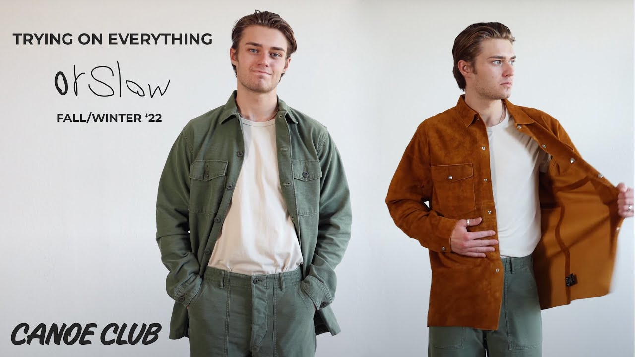 OrSlow Fall/Winter'22 [Delivery 1] | Trying on Everything