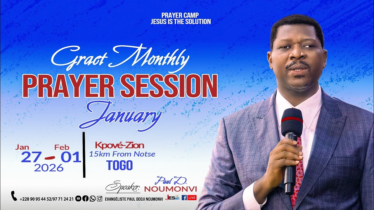 D1. Tuesday January 27. Grand Session for the month of January, from January 27 to February 1, 2026.
