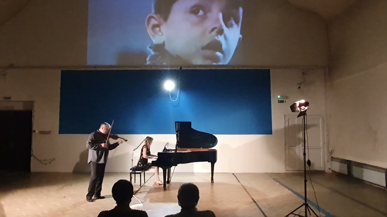 CINEMA PARADISO: Krešimir Marmilić, violina i Kristina Bjelopavlović Cesar, klavir