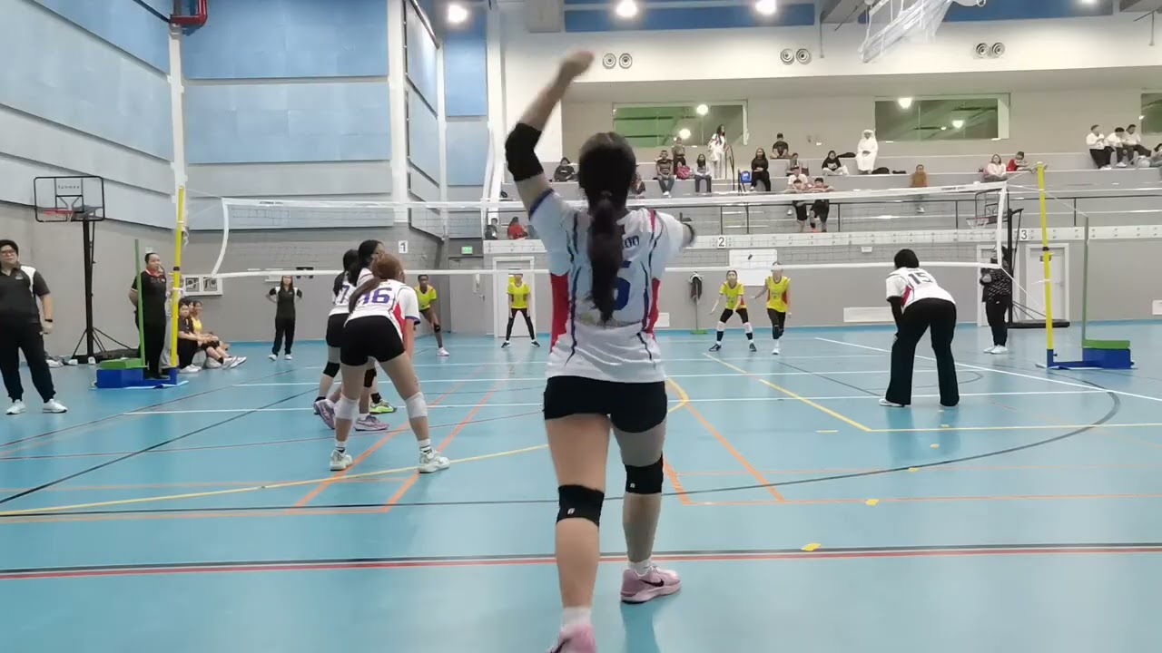 The 8th Xpats Juniors Volleyball Tournament - Girls White vs Yellow (R2)