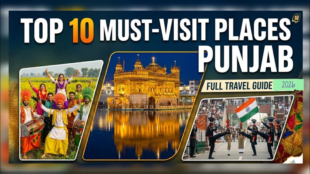 #top10  Places to Visit in Punjab #facts 