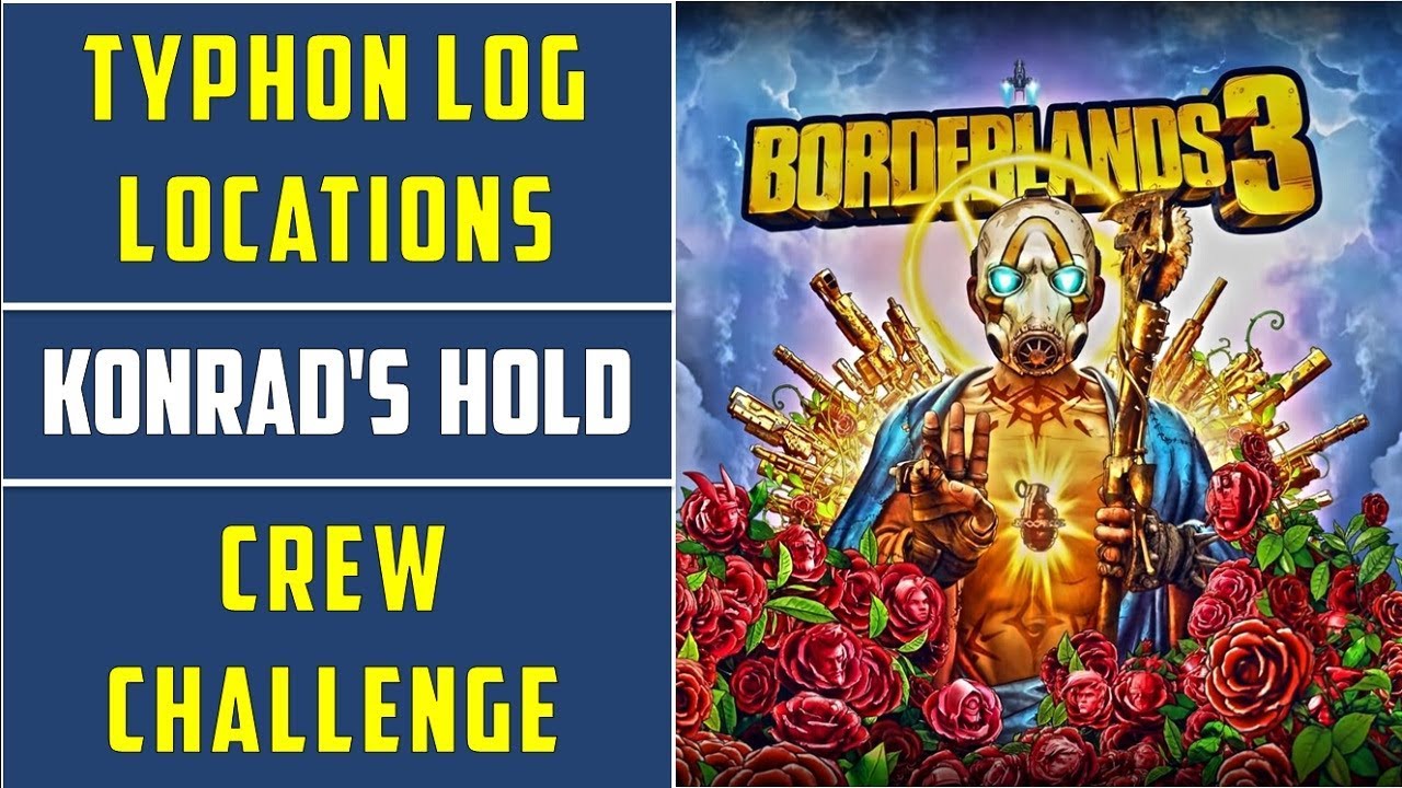 Konrad's Hold: All Typhon Logs Locations | Borderlands 3
