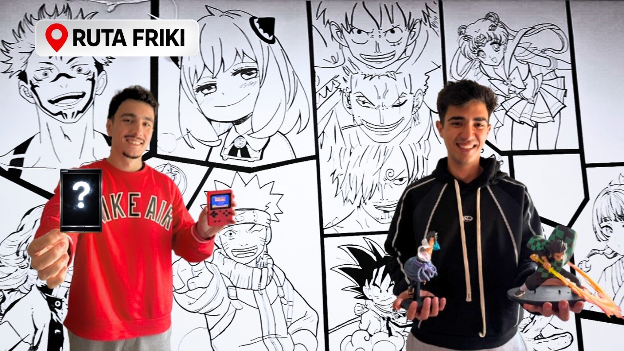 La MEJOR Ruta Friki + APERTURA de SOBRES Pokémon(Anime y Figuras) | VLOG