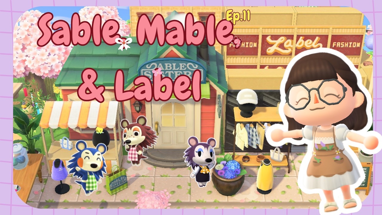 Able Sisters | Spring 🌸 ACNH Island