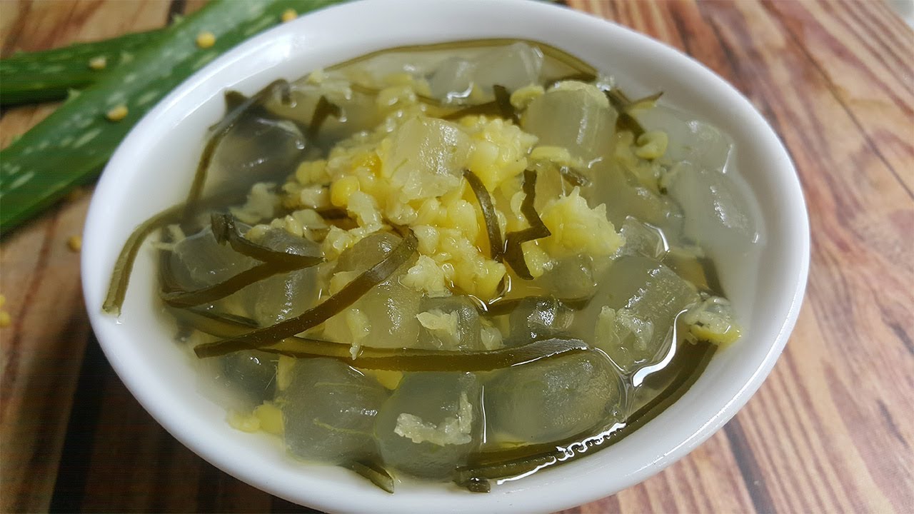 Cách nấu chè Nha Đam Đường Phèn cho cái thần thái trong ngày hè