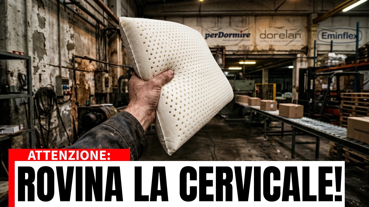 Questo CUSCINO ti ROVINA il COLLO (e lo comprano in tantissimi!)